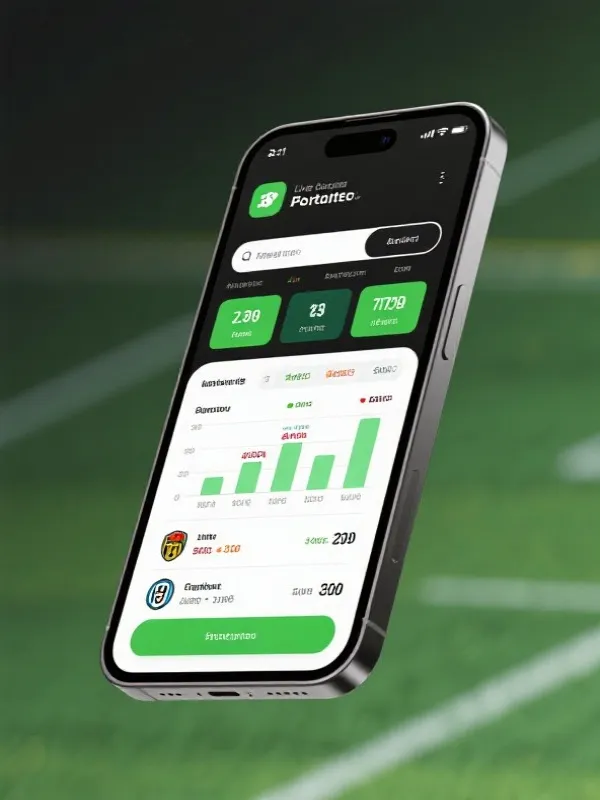 德甲数据App移动端展示